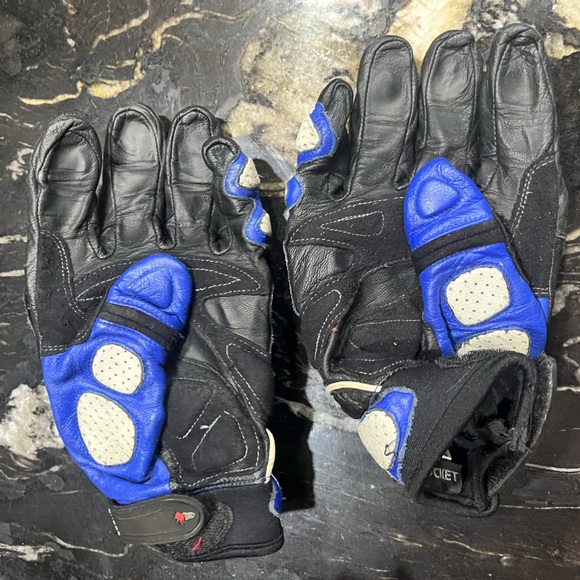 Joe Rocket Motorcycle Biker Racing Padded Heavy Duty Jacket and matching gloves - Picture 4 of 6